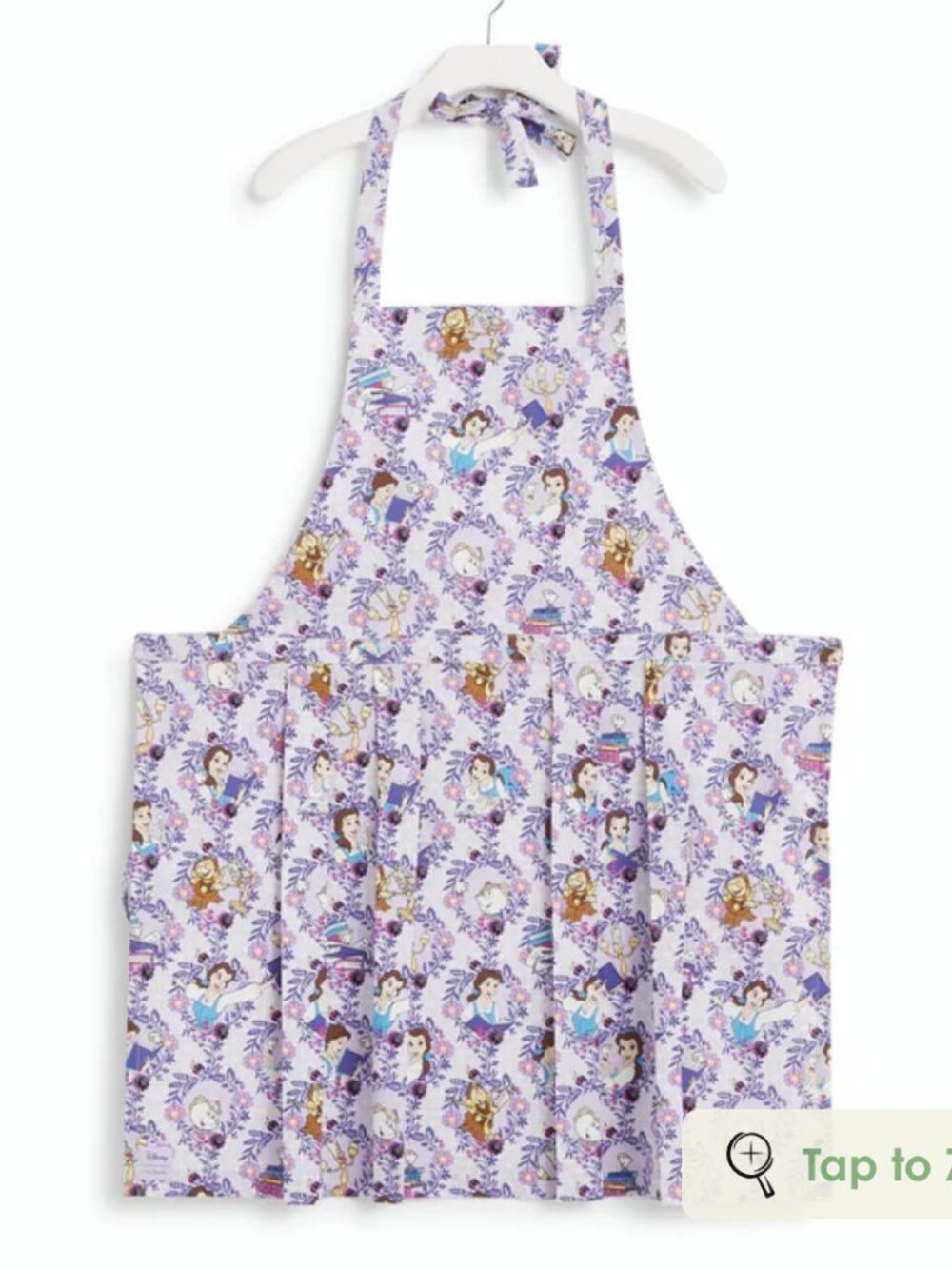 Vera Bradley Disney Belle Floral Apron NWT